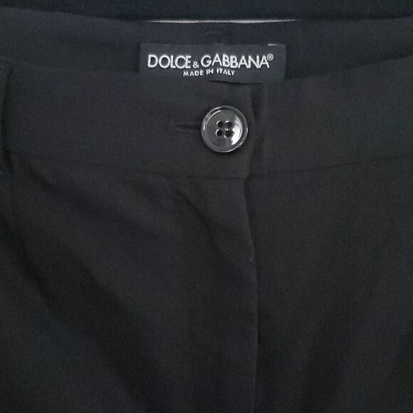 Dolce & Gabbana Black Dress Pants - Picture 3 of 6